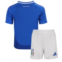 Camiseta Italia Primera Equipación Replica Eurocopa 2024 para niños mangas cortas (+ Pantalones cortos)